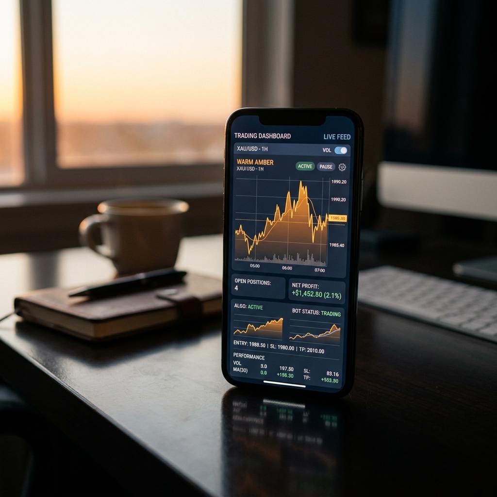 Panel de control móvil de Mercado YPFivo